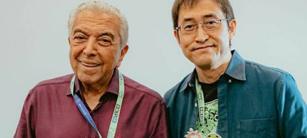 Junji Ito conhece Mauricio de Sousa em encontro de lendas dos quadrinhos