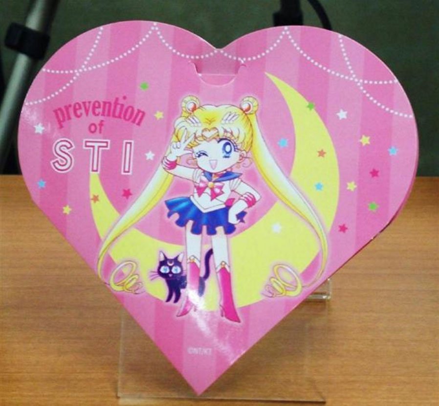 Sailor Moon vai punir sua DST em nome da Lua.