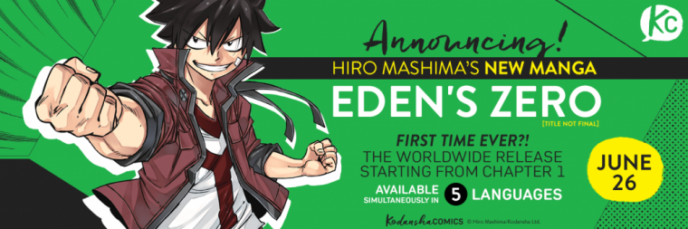 Eden's Zero – Novo anime do autor de Fairy Tail ganha 1º trailer e