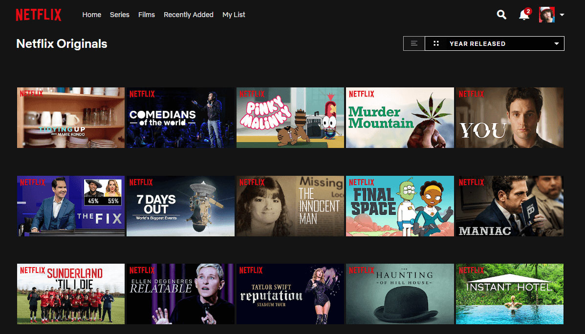 Netflix tem página para enviar sugestões de títulos