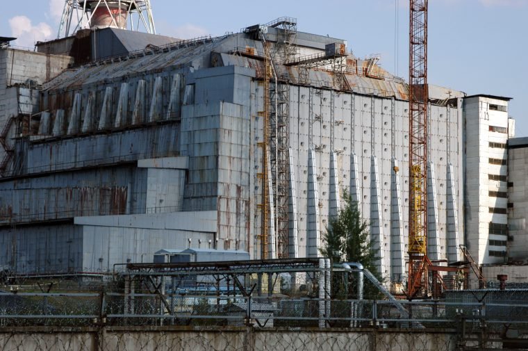 história real chernobyl sarcófago