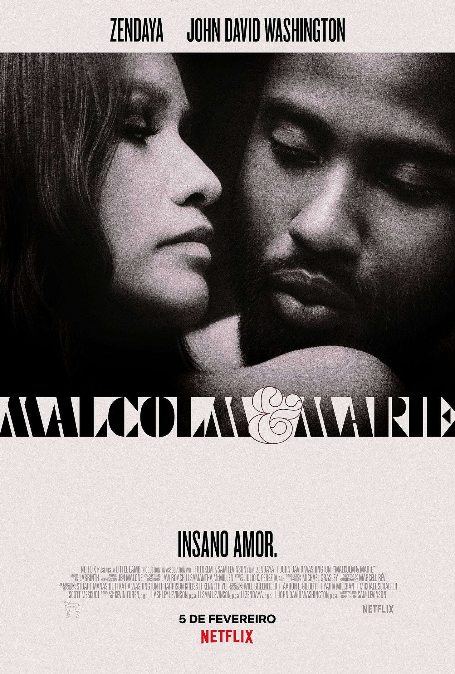 Malcolm & Marie, filme estrelado por Zendaya, ganha trailer intenso e  pôster - NerdBunker