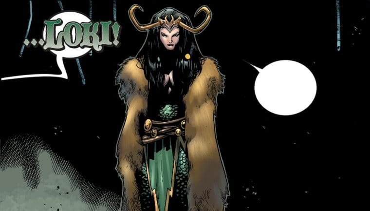 A revelação de Lady Loki na HQ do Thor (Divulgação/Marvel)