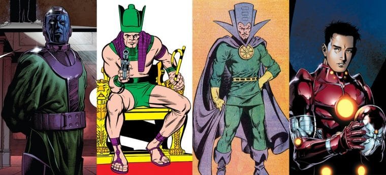 Kang, Rama-Tut, Immortus, Centurião Escarlate e Rapaz de Ferro nas HQs (divulgação/Marvel)