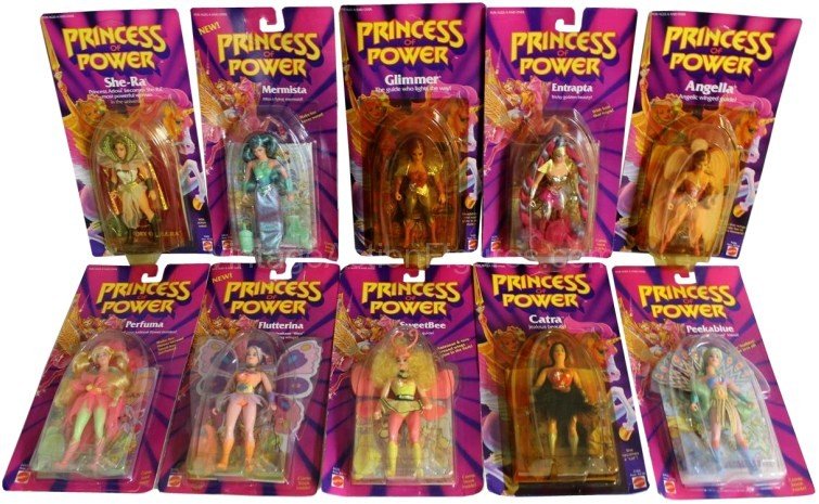 Linha de bonecos Princess of Power (Divulgação/Mattel)