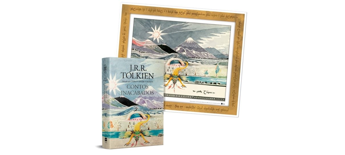 Contos Inacabados de Númenor e da Terra Média é um dos livros da biblioteca de J.R.R Tolkien