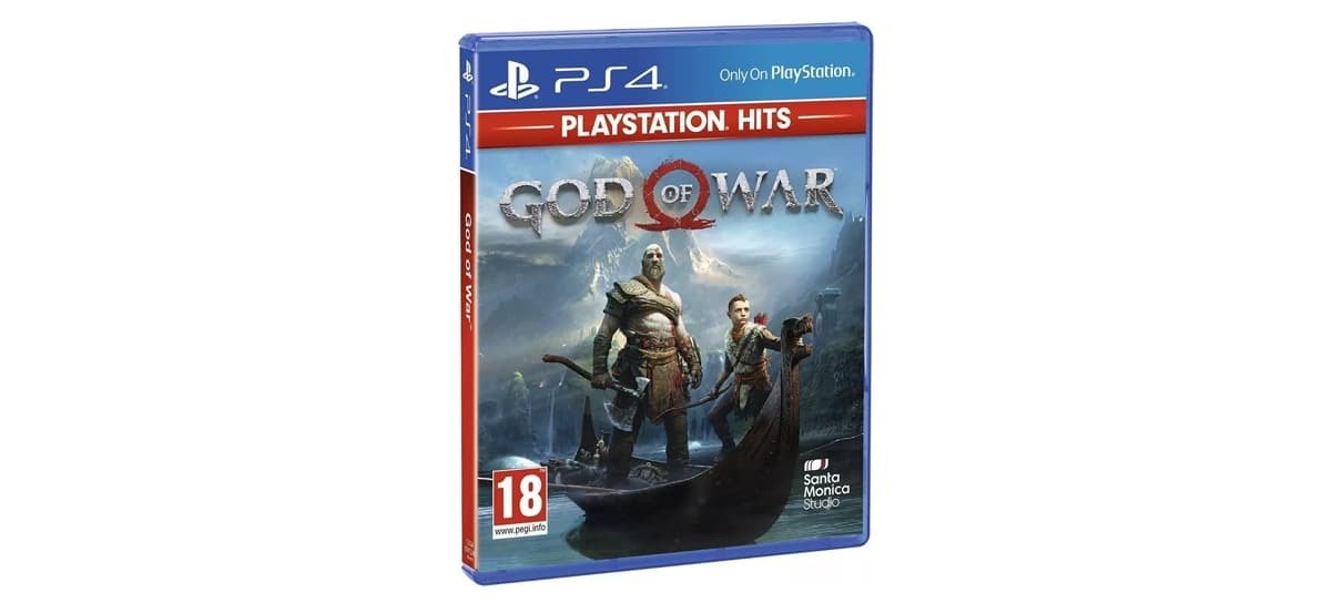 God Of War para PlayStation 4 é um dos jogos com descontos especiais na Amazon e Magalu