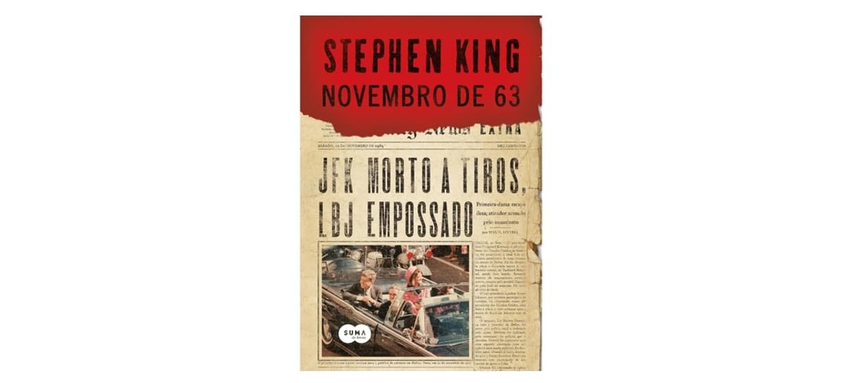 Novembro de 63 é um dos livros da biblioteca do Stephen King