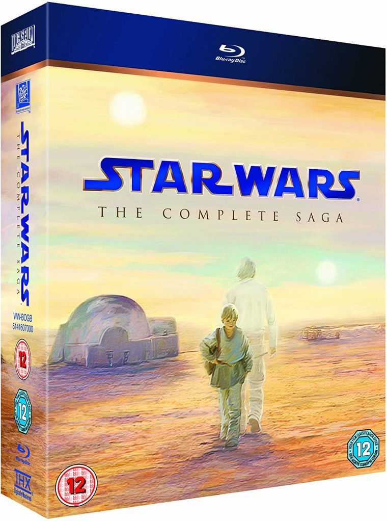 Blu-ray Star Wars é um dos itens de Star Wars para você ter em casa
