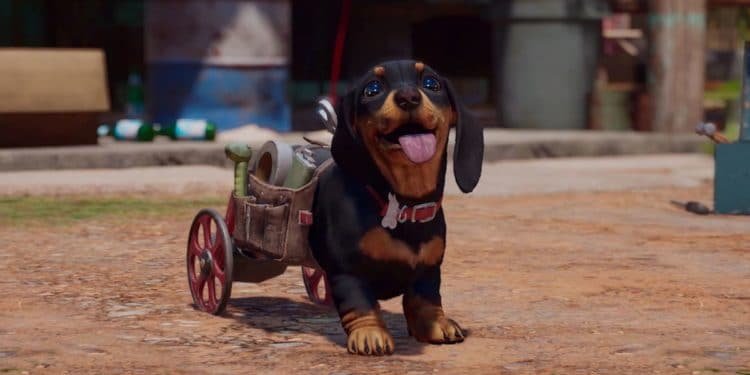 Chorizo, o cãopanheiro com rodinhas em Far Cry 6