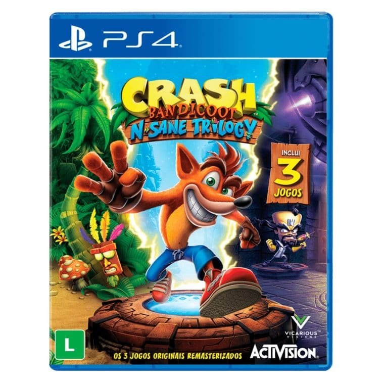 Crash Bandicoot é um dos 10 jogos para curtir com a família toda do NerdBunker