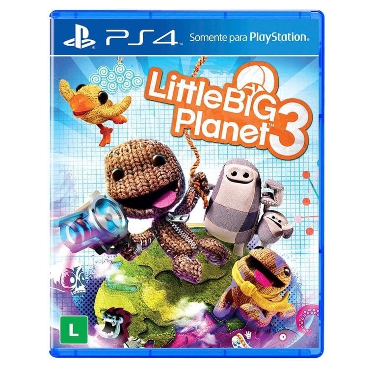 Little Big Planet 3 é um dos jogos para a família