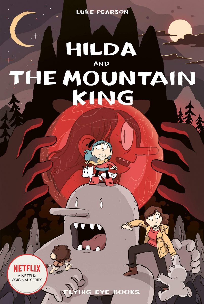 Capa da HQ Hilda and The Mountain King (Divlugação/Flying Eye Books)