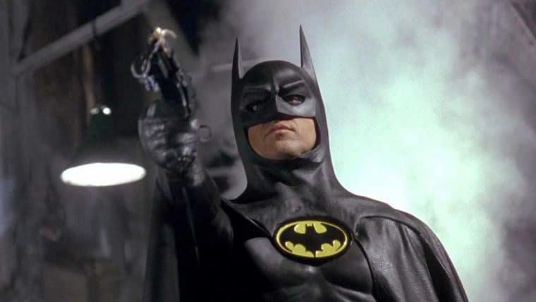 Michael Keaton como Batman nos anos 1990