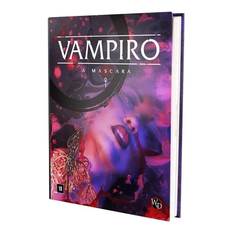 Vampiro a máscara é um dos RPGs com desconto do NerdBunker