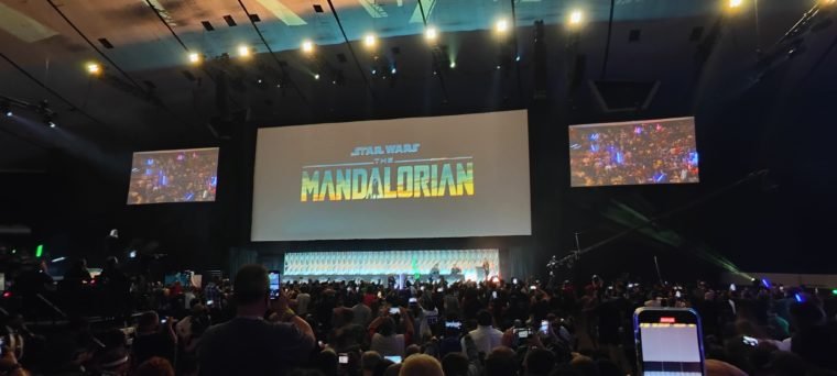 Painel de The Mandalorian na Star Wars Celebration 2022