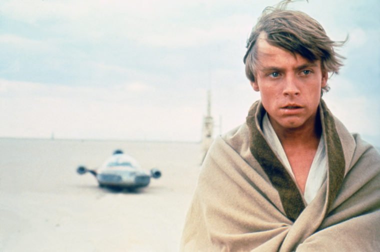 Luke Skywalker em Star Wars: Episódio IV – Uma Nova Esperança