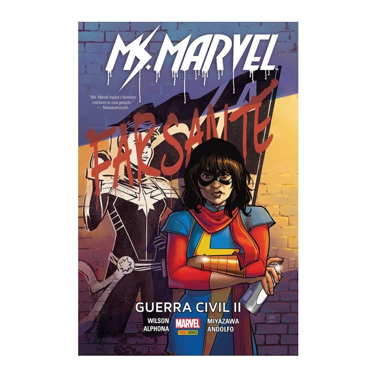 Ms. Marvel Guerra Civil II é uma das HQs da heroína no NerdBunker