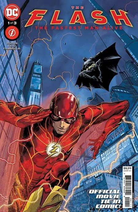 Capa original de The Flash: The Fastest Man Alive #1