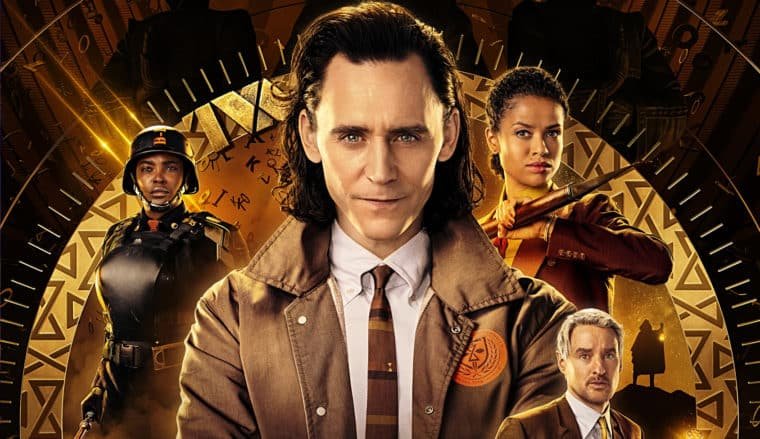 Cartaz de Loki, uma das série da Marvel indicada ao Emmy 2022