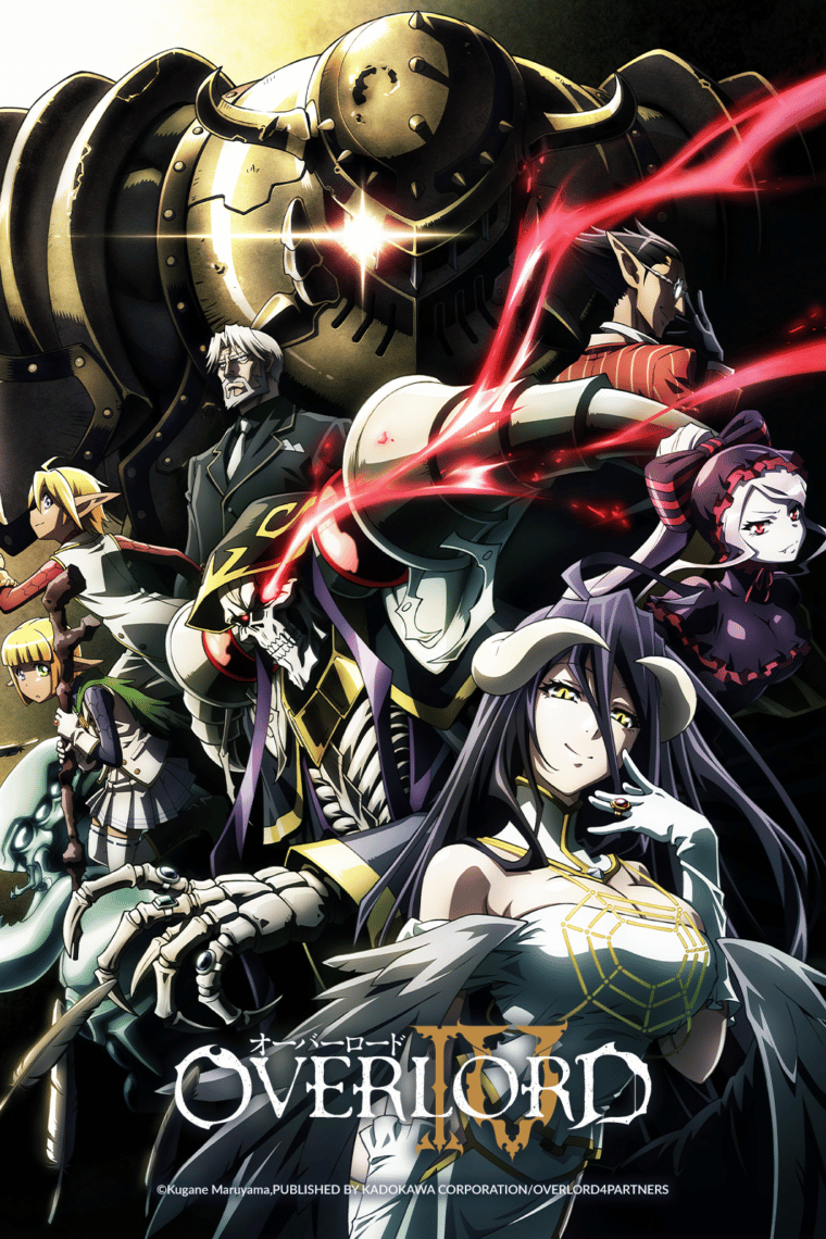 Overlord - Anime tem quarta temporada e filme anunciados!