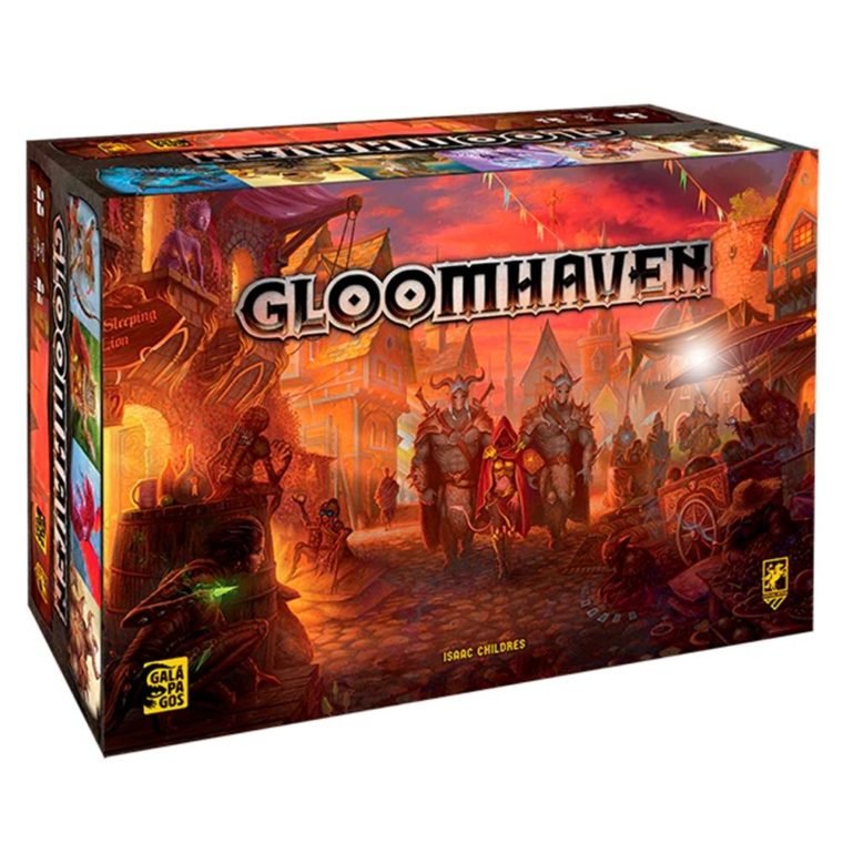 Gloomhaven é um dos jogos de tabuleiro expert do NerdBunker