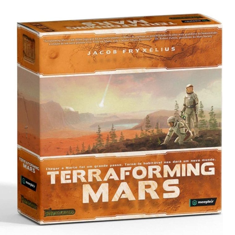 Terraforming Mars é um dos jogos de tabuleiro expert do NerdBunker
