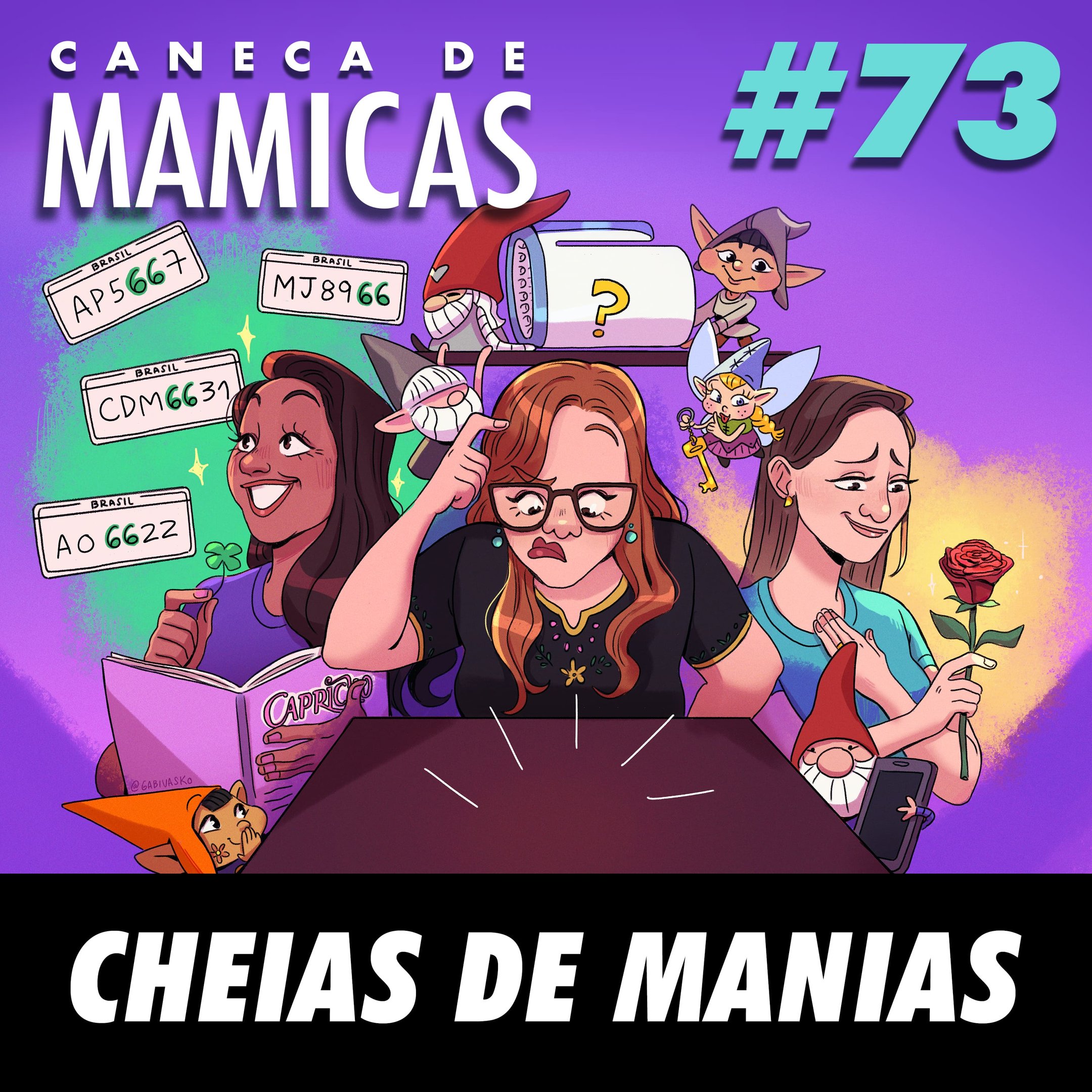 Caneca de Mamicas 73 - Cheias de manias