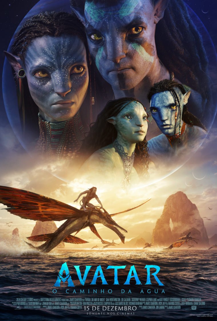 Avatar: O Caminho da Água filme de James Cameron ganha trailer épico