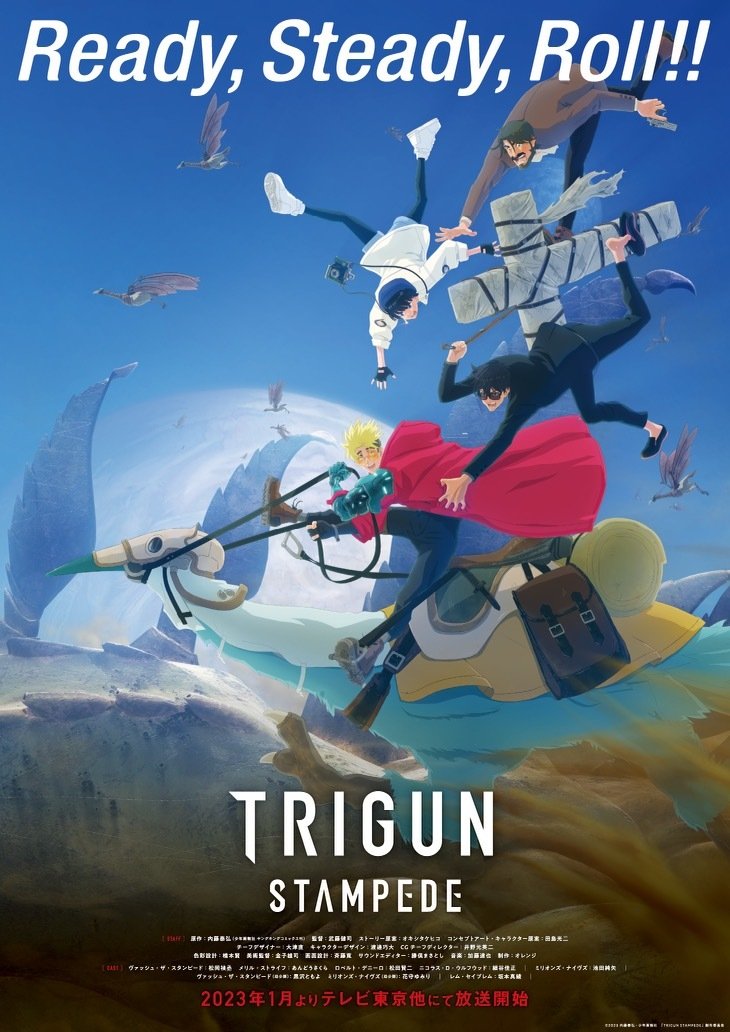 Trigun Stampede: Trailer do novo animê é divulgado